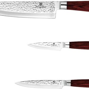 Jogo 3 Facas de Cozinha Primal Gloss Berlinger Haus