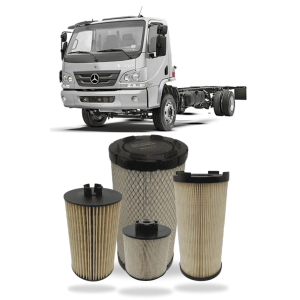 Kit Filtros Racor Diesel E Ar Mb Accelo Om904 / Om924
