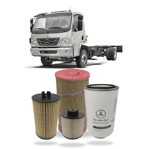 Kit Filtros Racor Diesel E Ar Mb Accelo Om904 / Om924