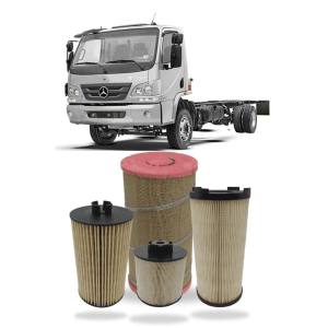 Kit Filtros Racor Diesel E Ar Mb Accelo Om904 / Om924