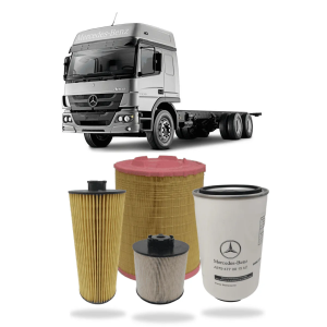 Kit Filtros Racor Diesel E Ar Mb Atego Om906 / Om926