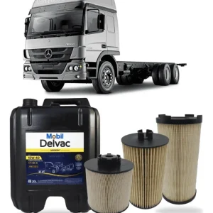 Kit Revisão Racor Diesel E Óleo Motor Mb Accelo Om904 / Om92