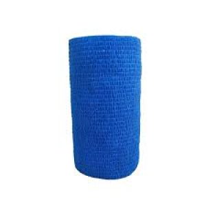 Bandagem Autoadesiva Flexível Azul 4,5mx10cm – Agrozootec