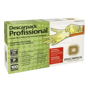 Luva Latex Tam. P Prof Com Pó – Descarpack