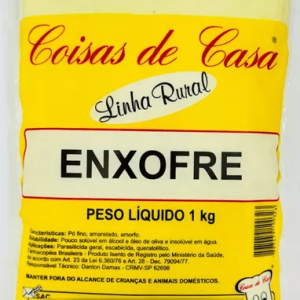 Enxofre 1kg - Coisas De Casa