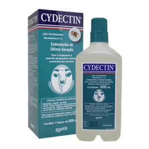 Cydectin Endectocida A Base De Moxidectina 1% Injetável 500 Ml – Zoetis