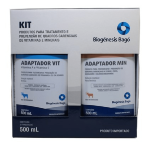 Kit Adaptadores Min-vit 500ml – Biogénesis Bagó