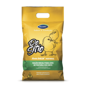 Ração Dosítio Para Aves Inicial Natural Triturada 5kg – Guabi