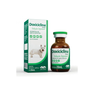 Doxiciclina Antibiótico P/cães E Gatos 20ml – Vetnil