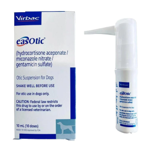 Easotic Suspensão Otológica Para Cães 10 Ml – Virbac