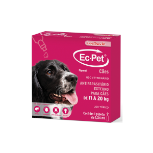 Ec Pet Antiparasitário Externo 1,34ml (de 11 A 20kg) – Chemipet