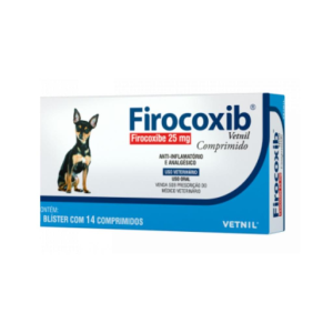 Firocoxib Anti-inflamatório E Analgésico 25mg Comprimidos Para Cães – Vetnil