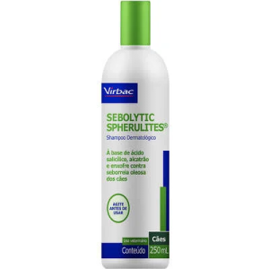 Hexadene Spherulites Shampoo Tratamento Piodermites 250ml – Virbac