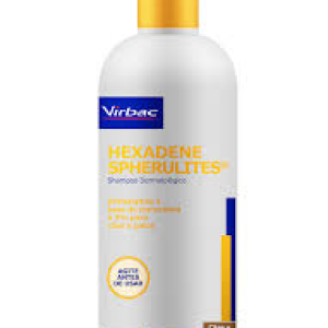 Hexadene Spherulites Shampoo Tratamento Piodermites 500 Ml – Virbac