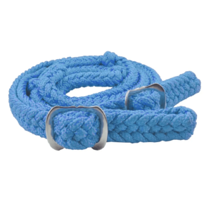 Rédea De Tambor De Nylon Azul Bebê – Boots Horse