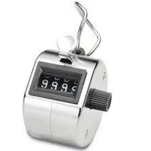 Contador De Rebanho Manual Cromado – Walmur