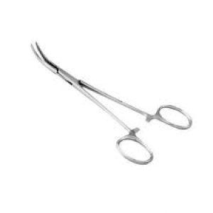 Pinça Kelly Serrilhada Curva 18cm – Walmur
