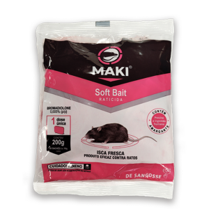 Raticida Maki Soft Bait 200g – Maki