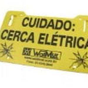 Placa Indicadora De Cerca Elétrica – Walmur