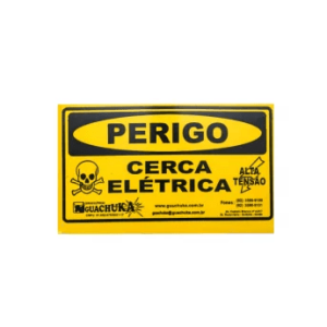 Placa Indicativa Cerca Elétrica – Guachuka