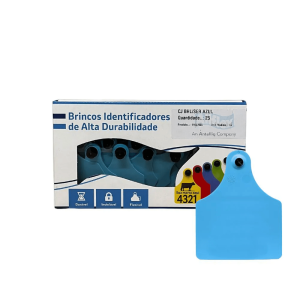 Brinco Brucelose Rb51 Azul Unitário – Allflex