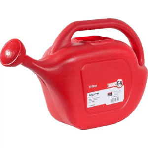 Regador Plástico Vermelho 10l – Nove 54