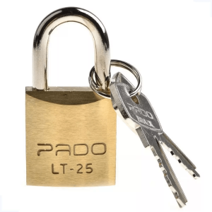 Cadeado Latão 25mm – Pado