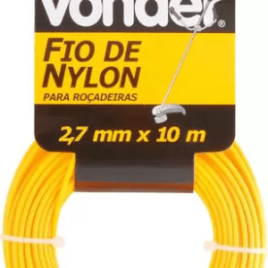 Fio De Nylon 2,7mmx10m Redondo – Vonder