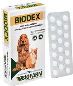 Biodex Pet C/20 Comprimidos – Biofarm