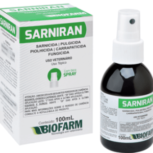 Sarniran 100ml Spray Grandes Animais – Biofarm