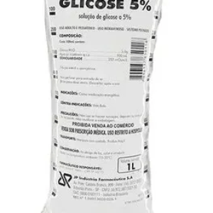 Glicose 5% Bolsa Pvc – 1l – Jpfarma