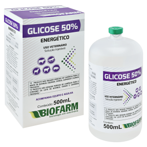 Glicose 50% C/equipo 500ml – Biofarm