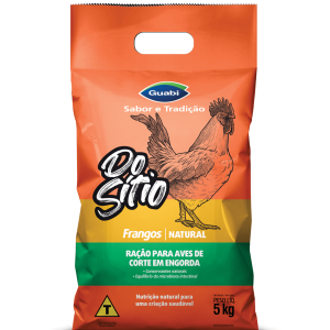 Ração Aves Frangos/engorda 5kg – Guabi