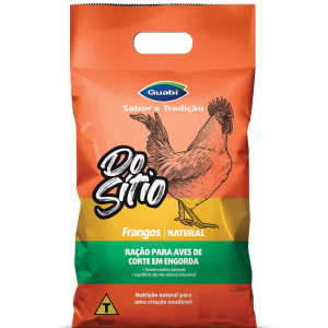 Ração Aves Frangos/engorda Nat 20kg – Guabi