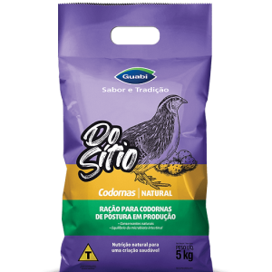 Ração Dosítio Codornas 5kg – Guabi