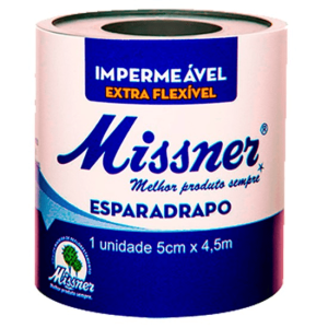 Esparadrapo 05cmx4,5m C/ Capa Impermeável – Missner