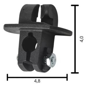 Isolador P/haste 3/8 Isofence C/20un - Nellore