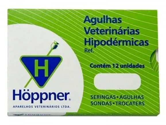 Agulha Hipodérmica 15x2,0mm (unitário) - Hoppner