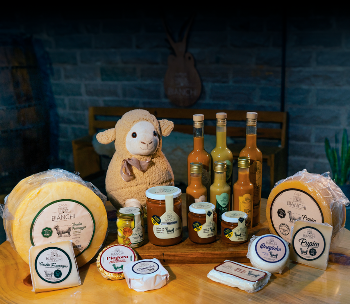 Queijos especiais de leite de ovelha