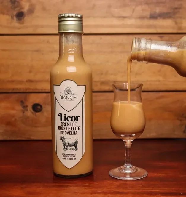 Licor de Doce de Leite de Ovelha Casa Bianchi 250ml