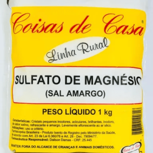 Sulfato De Magnésio Hepta (sal Amargo) 1kg – Coisas De Casa