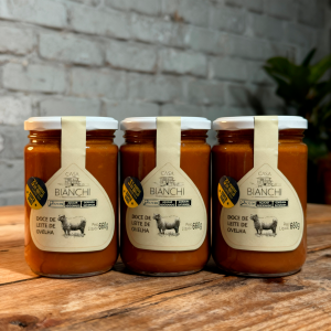 Kit 3 Potes de Doce de Leite de Ovelha Casa Bianchi 660G