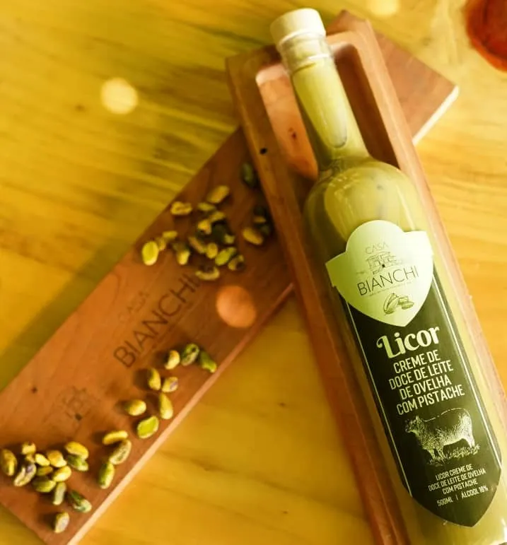 Licor de Doce de Leite de Ovelha com Pistache 500ml