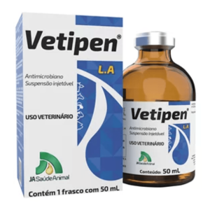 Vetipen La Antimicrobiano Injetável 50ml – Ja Saúde Animal