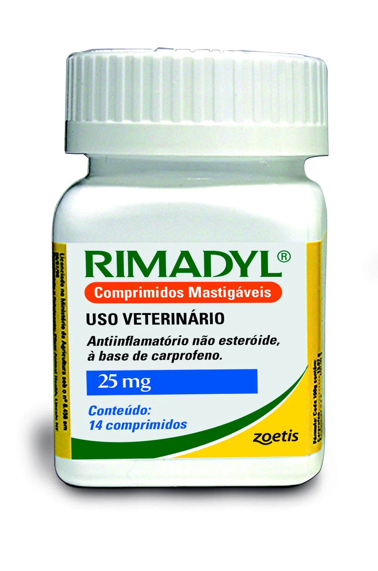 Rimadyl Anti-inflamátorio P/cães Comprimidos 25mg C/14 - Zoetis