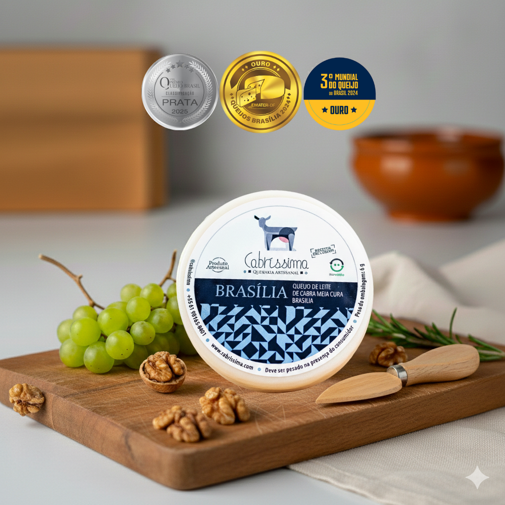 Queijo de Leite de Cabra Maturado Brasília