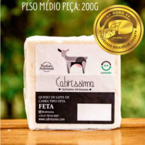 Queijo de Leite de Cabra TIPO FETA