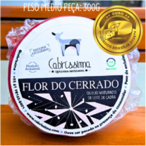 Queijo de Leite de Cabra FLOR DO CERRADO