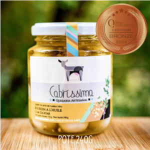 Queijo de Leite de Cabra BOURSIN A L’HUILE COM ZATAR