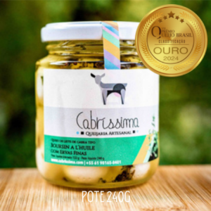 Queijo de Leite de Cabra BOURSIN A L’HUILE COM ERVAS FINAS